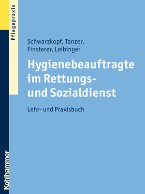 cover image of Hygienebeauftragte im Rettungs- und Sozialdienst